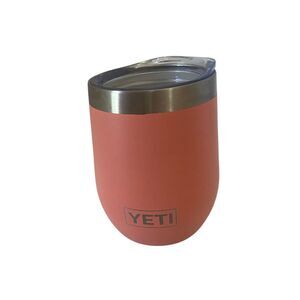 YETI Rambler 10oz Wine Tumbler Tropical Pink Insulated w Lid